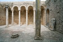 The Baths of Licinius at Dougga (Thugga), Tunisia. Creator: Samuel Magal