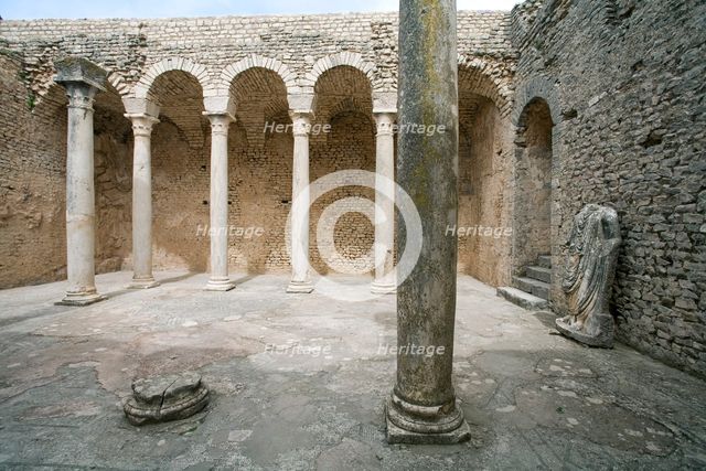 The Baths of Licinius at Dougga (Thugga), Tunisia. Creator: Samuel Magal.
