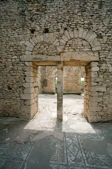 The Baths of Licinius at Dougga (Thugga), Tunisia. Creator: Samuel Magal