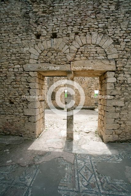 The Baths of Licinius at Dougga (Thugga), Tunisia. Creator: Samuel Magal.
