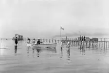 The baths of Svaneholm, Borstahusen, Landskrona, Sweden, c1900. Creator: Unknown