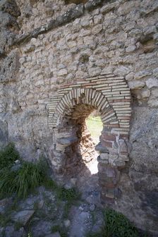 The Baths of the Labyrinth at Thuburbo Majus, Tunisia. Artist: Samuel Magal