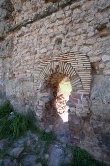 The Baths of the Labyrinth at Thuburbo Majus, Tunisia. Creator: Samuel Magal