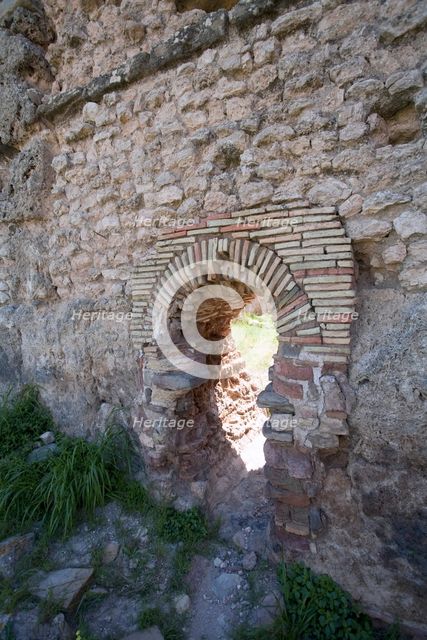 The Baths of the Labyrinth at Thuburbo Majus, Tunisia. Creator: Samuel Magal.