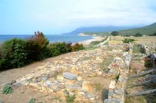 The baths at Mesembria, Greece. Creator: Samuel Magal