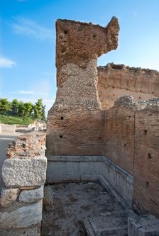 The baths at Argos, Greece. Creator: Samuel Magal