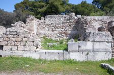The baths at Epidauros, Greece. Creator: Samuel Magal