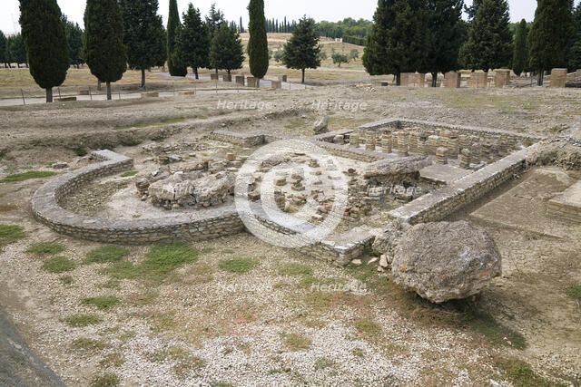 The baths at Italica, Spain, 2007. Artist: Samuel Magal