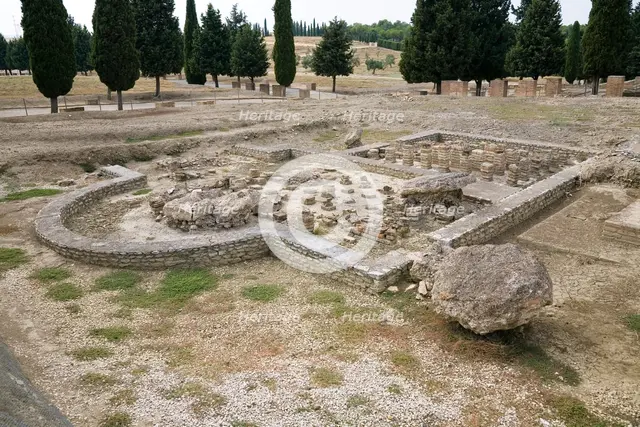 The baths at Italica, Spain, 2007. Creator: Samuel Magal.