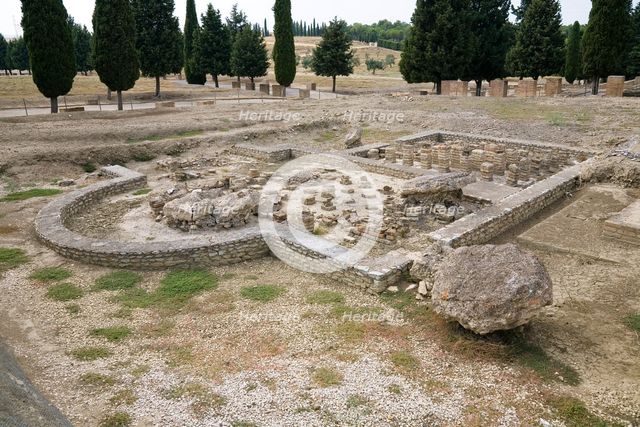 The baths at Italica, Spain, 2007. Creator: Samuel Magal.