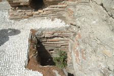 The baths at Isthmia, Greece. Artist: Samuel Magal