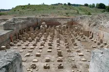 The baths at Isthmia, Greece. Creator: Samuel Magal