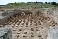 The baths at Isthmia, Greece. Creator: Samuel Magal