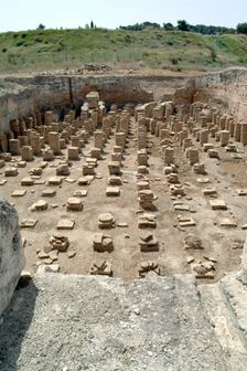 The baths at Isthmia, Greece. Creator: Samuel Magal