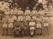 The Battalion Boxing Team of the First Battalion, The Queen's Own Royal West Kent Regiment. Poona, I