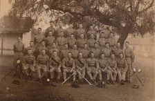 The Battalion Signallers of the First Battalion, The Queen's Own Royal West Kent Regiment. Poona, In