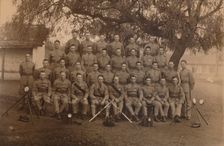 The Battalion Signallers of the First Battalion, The Queen's Own Royal West Kent Regiment. Poona, In