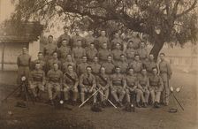 The Battalion Signallers of the First Battalion, The Queen's Own Royal West Kent Regiment. Poona, In