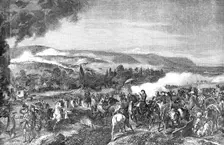 The Batte of the Alma - painted by Horace Vernet, 1856. Creator: Henry Duff Linton