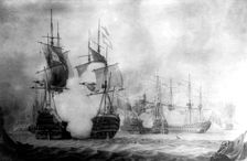 The Battle at Cape St Vincent, 19th century