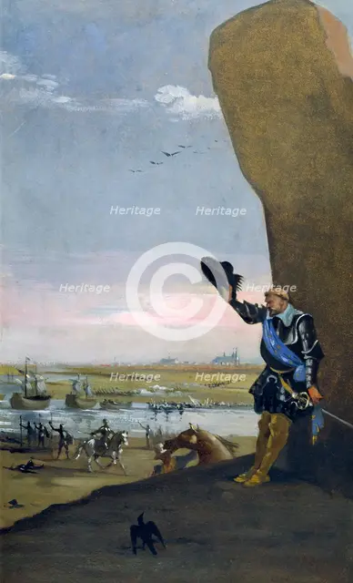 The Battle at Stångebro, 1598, (1889).  Creator: Gotthard Werner.