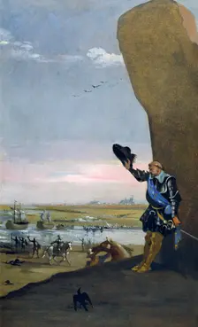 The Battle at Stångebro, 1598, (1889). Creator: Gotthard Werner