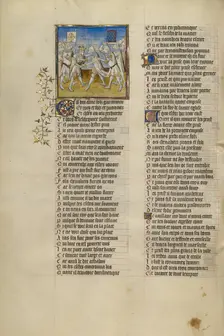 The Battle between Charles of Anjou and Manfred Hohenstaufen for Sicily, about 1405. Creator: Unknown