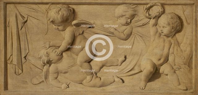 The Battle between the Divine and the Carnal Love, c1750-1800. Creator: Dutch Master.