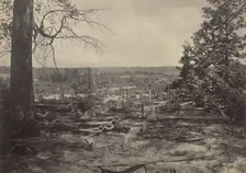 The Battle Field of Peach Tree Creek, Georgia, 1860s. Creator: George N. Barnard