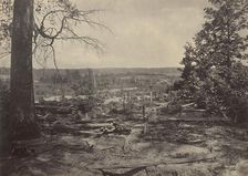The Battle Field of Peach Tree Creek, Georgia, 1860s. Creator: George N. Barnard