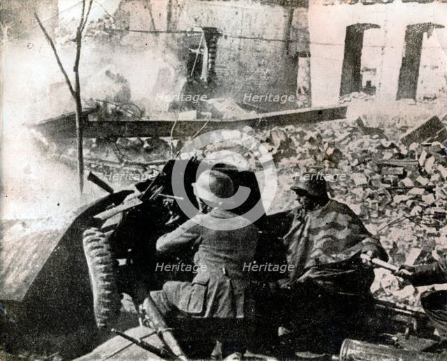 The battle for Stalingrad, 1942. Creator: Unknown.