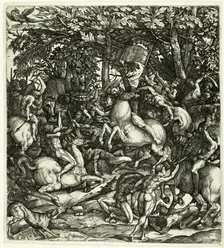 The Battle, n.d. Creator: Hieronymus Hopfer