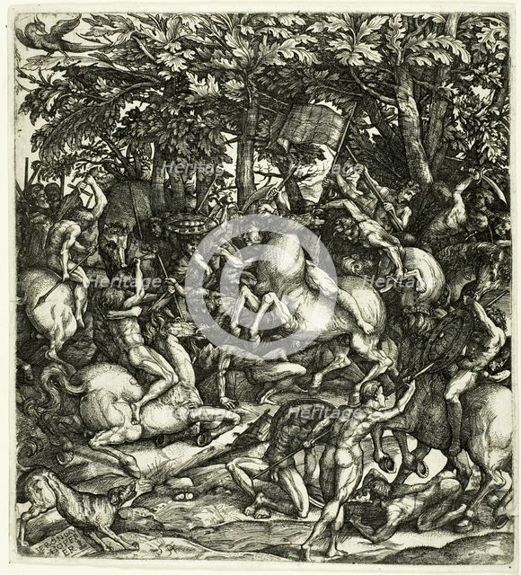 The Battle, n.d. Creator: Hieronymus Hopfer.