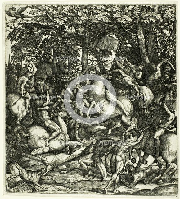 The Battle, n.d. Creator: Hieronymus Hopfer.