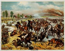 The Battle of Tannenberg, August 1914. Artist: Anonymous