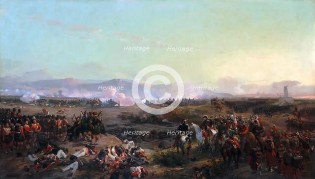 The Battle of the Alma on September 20, 1854. Artist: Lami, Eugène Louis (1800-1890)