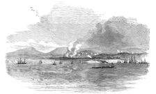 The Battle of the Alma, sketched from the Deck of "The Star of the South", 1854. Creator: Unknown