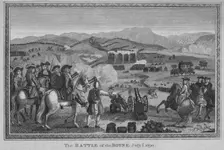 The Battle of the Boyne. July 1st 1690 (1785). Creator: John Goldar