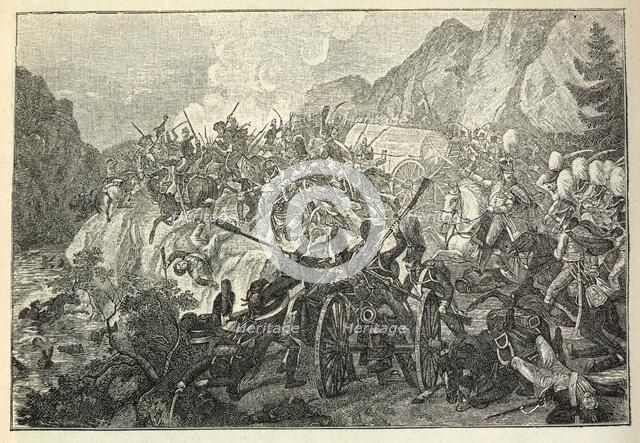 The Battle of the Katzbach on 26 August 1813. Creator: Bartsch, Adam von (1757-1821).