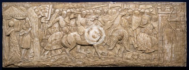 The Battle of the Kings, (undated, pre-1928). Creator: Arthur Joseph Gaskin.