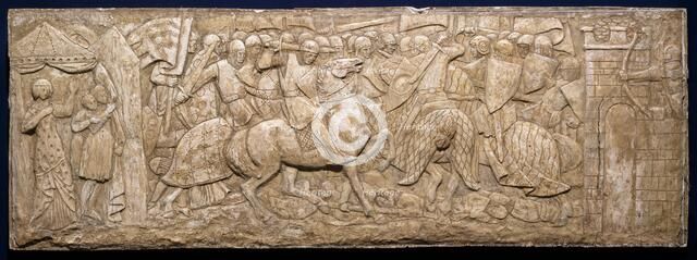 The Battle of the Kings, (undated, pre-1928). Creator: Arthur Joseph Gaskin.