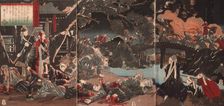 The Battle of the Lower Toba at Fushimi in Yamashiro Province, 1874. Creator: Tsukioka Yoshitoshi