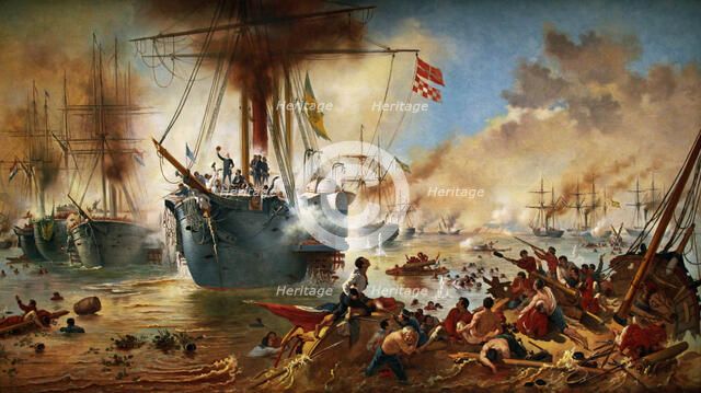 The Battle of the Riachuelo, 1882-1883.