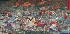The Battle of Ueno, 1874. Creator: Kawanabe Kyosai