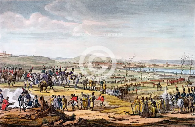 The Battle of Ulm, Germany, 17th October 1805. Creator: Louis Francois Couche.