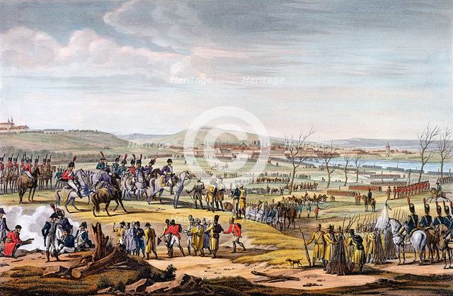 The Battle of Ulm, Germany, 17th October 1805. Creator: Louis Francois Couche.