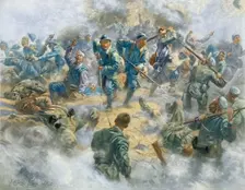 The Battle of Verdun. The recovery of Fort Douaumont, 1916