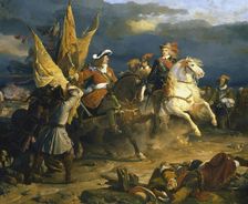 The Battle of Villa Viciosa 11 December 1710 (19th century). Artist: Jean Alaux