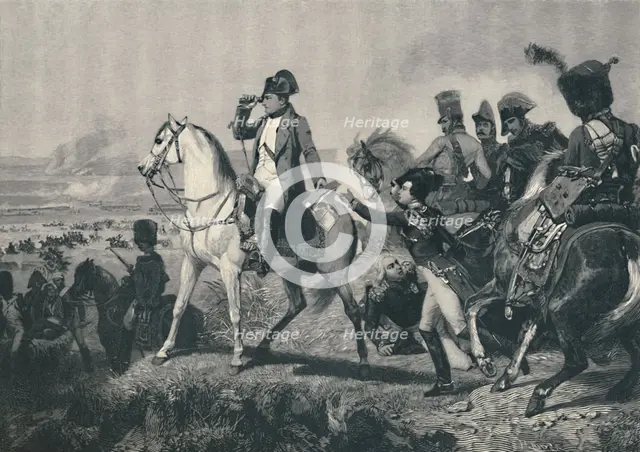 'The Battle of Wagram', 6 July 1809, (1896). Artist: M Haider.