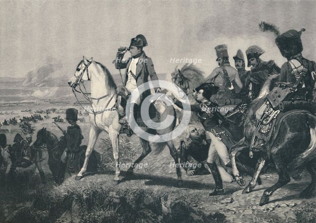 'The Battle of Wagram', 6 July 1809, (1896). Artist: M Haider.
